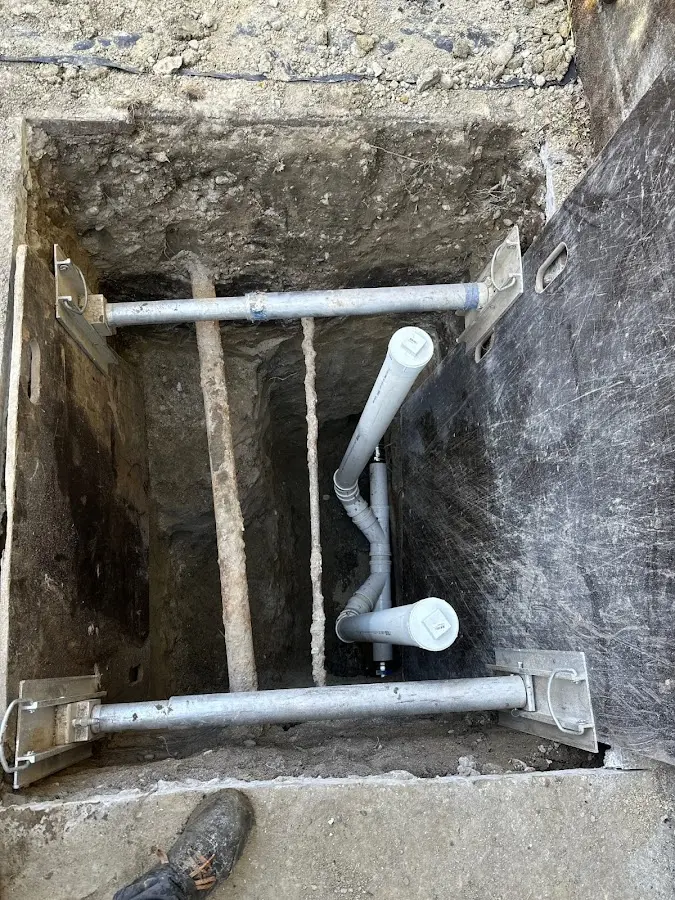 Experienced plumber completing Gas Line Repair work in Westampton